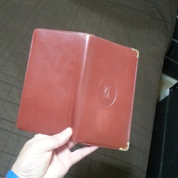 Vintage Cartier Long Wallet / Check holder Bifold Unisex - Picture 4 of 9